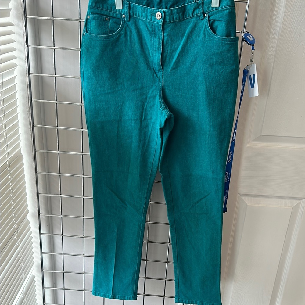 Ruby Rd. Women's Skinny Jeans - Teal